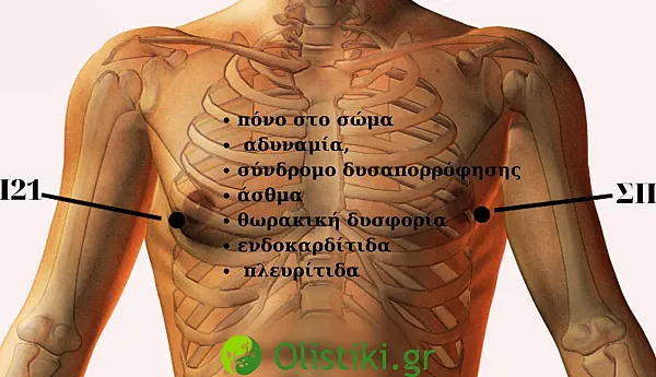 Σημείο μεσημβρινού Σπλήνα 21 (Δείτε τα οφέλη)